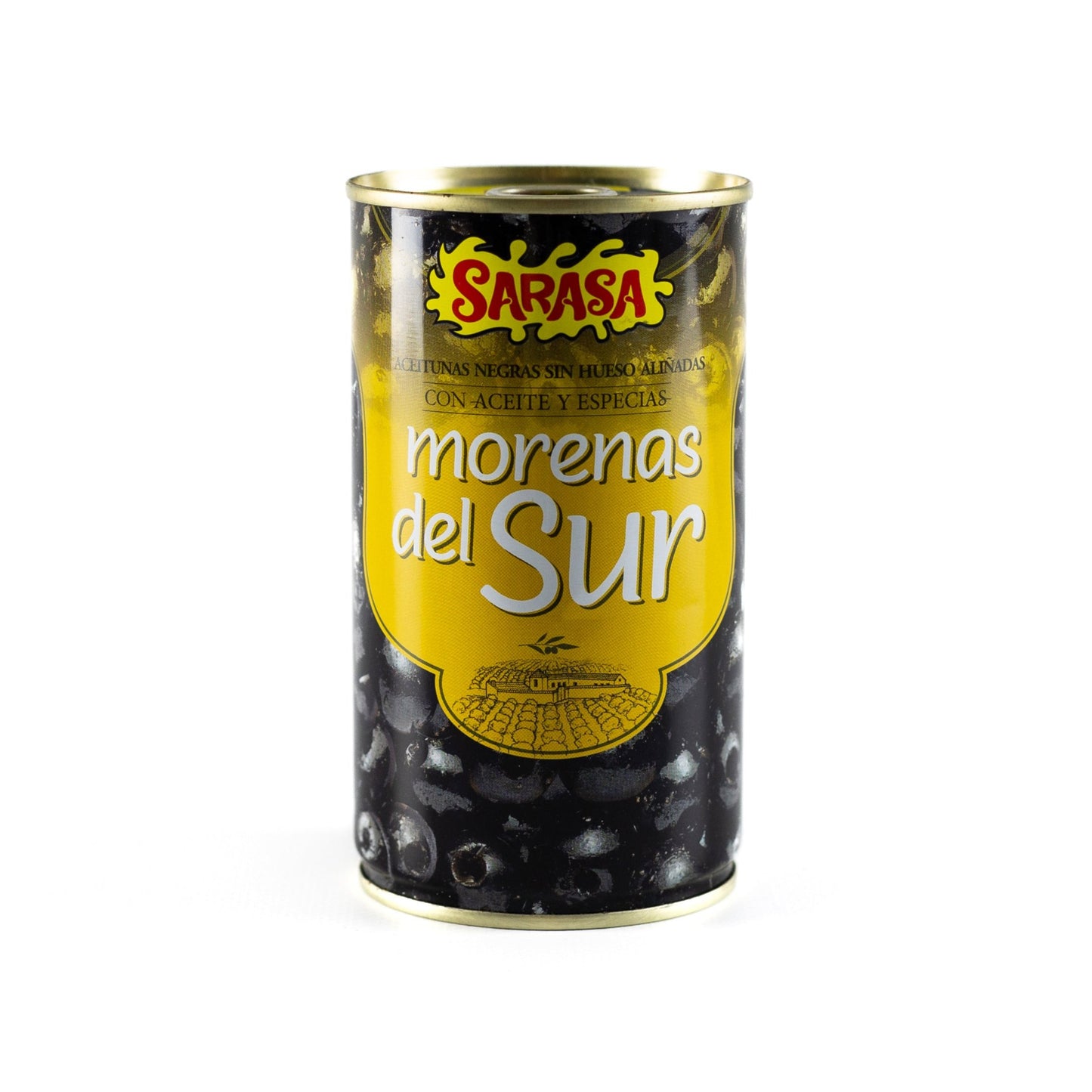 Morenas del Sur, Schwarze Oliven - 350gr